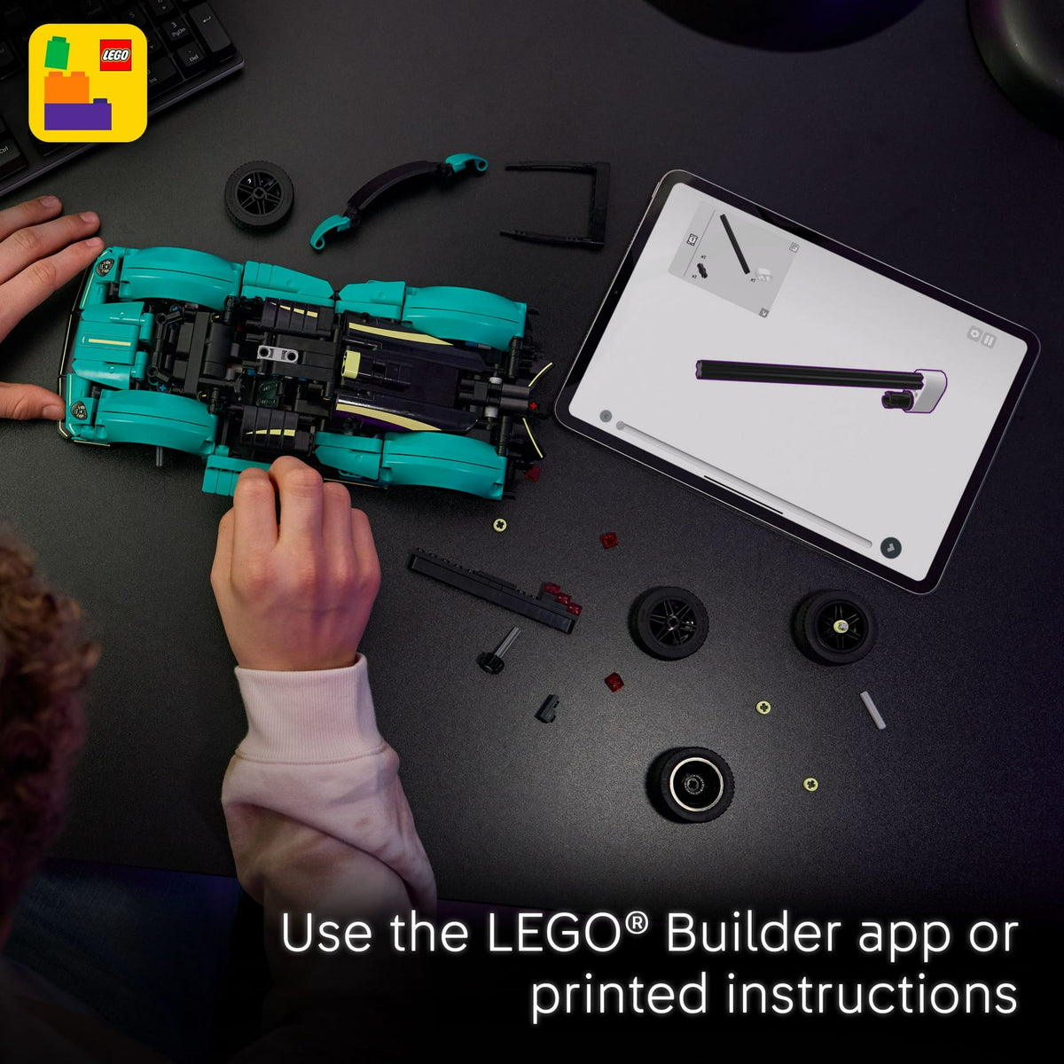 ليجو 42208 تكنيك سيارة أستون مارتن فالكيري مكعبات التركيب LEGO