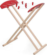 فيجا لعبة رف خشبي تجفيف الملابس تقمص الأدوار VIGA