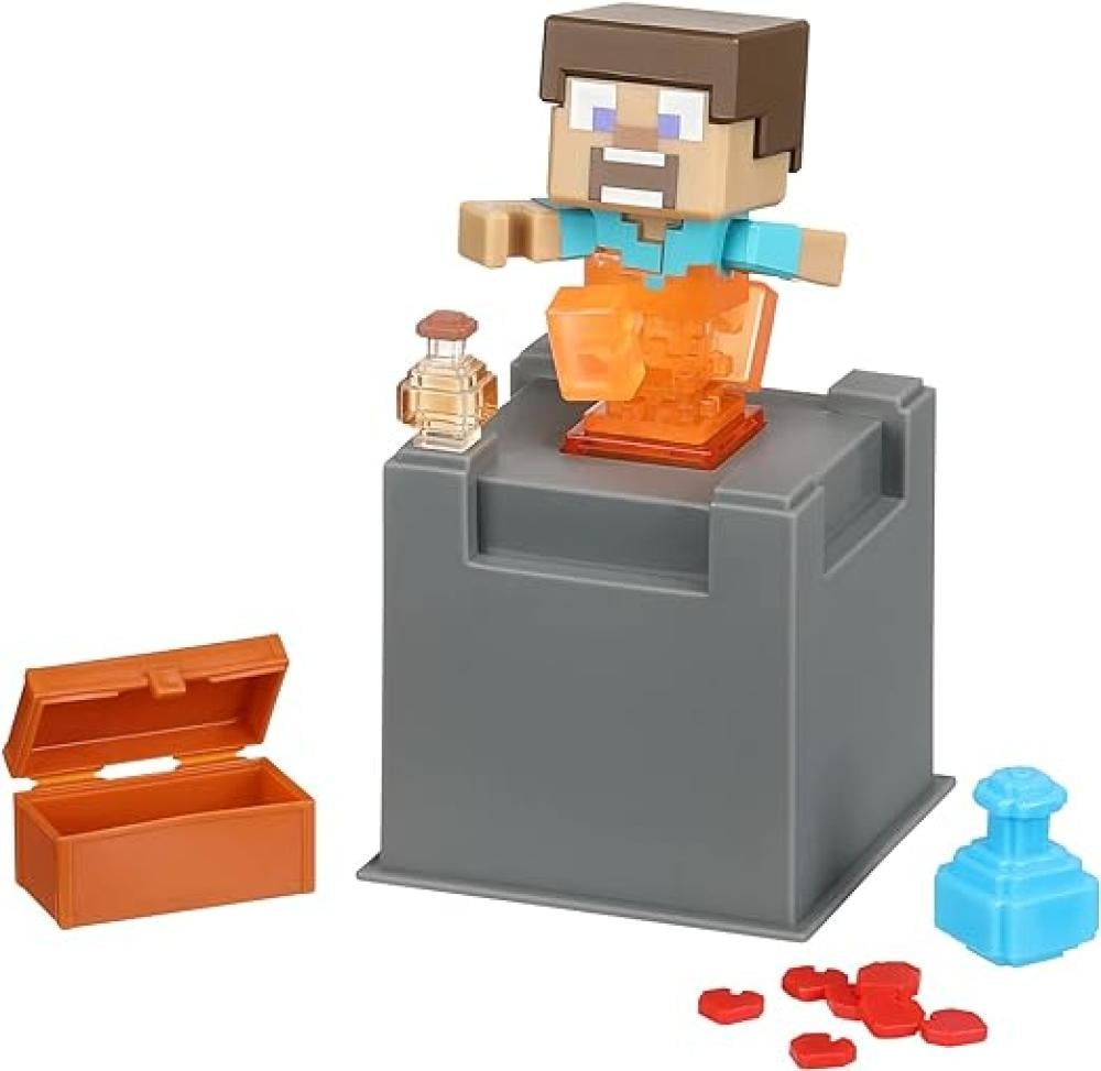 ماين كرافت حزمة مقاومة الحريق او حزمة القفز مجسمات الشخصيات Minecraft