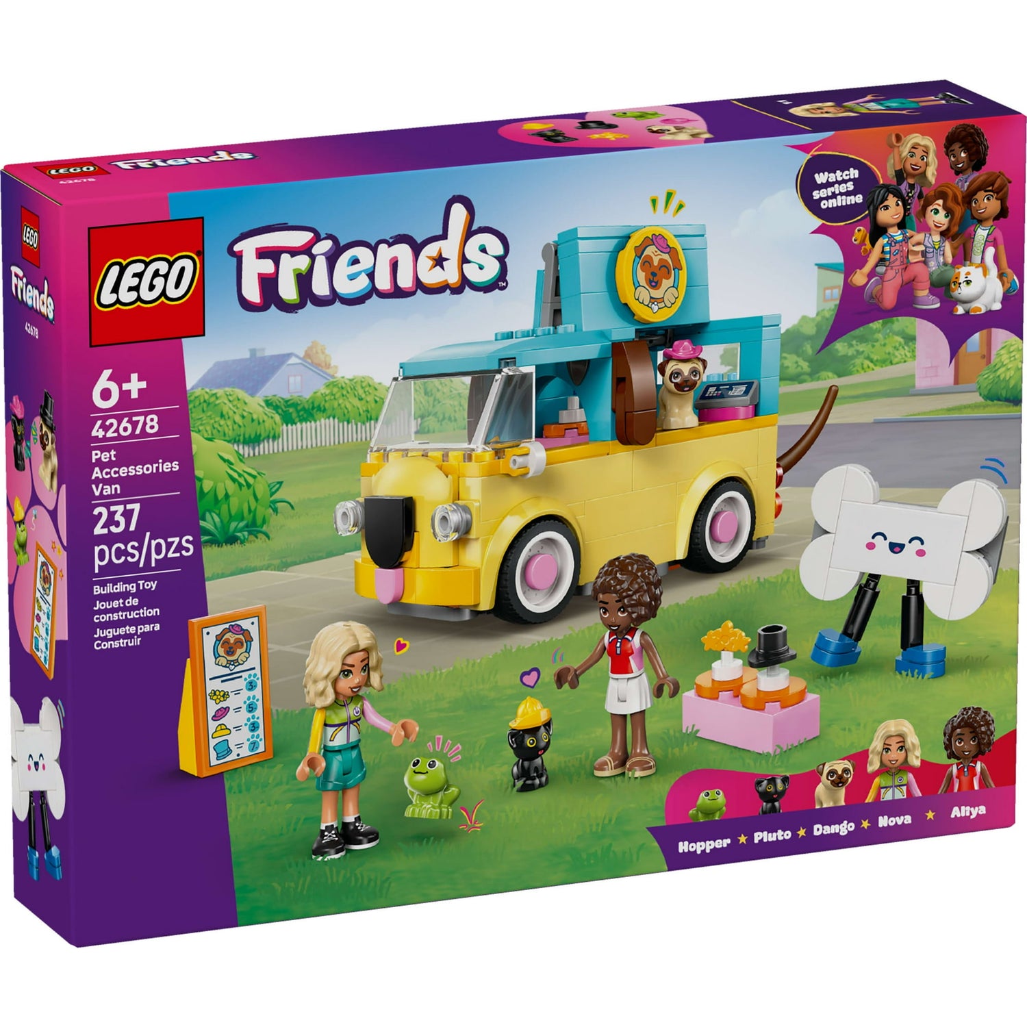 ليجو 42678 فريندز شاحنة ملحقات الحيوانات مكعبات التركيب LEGO