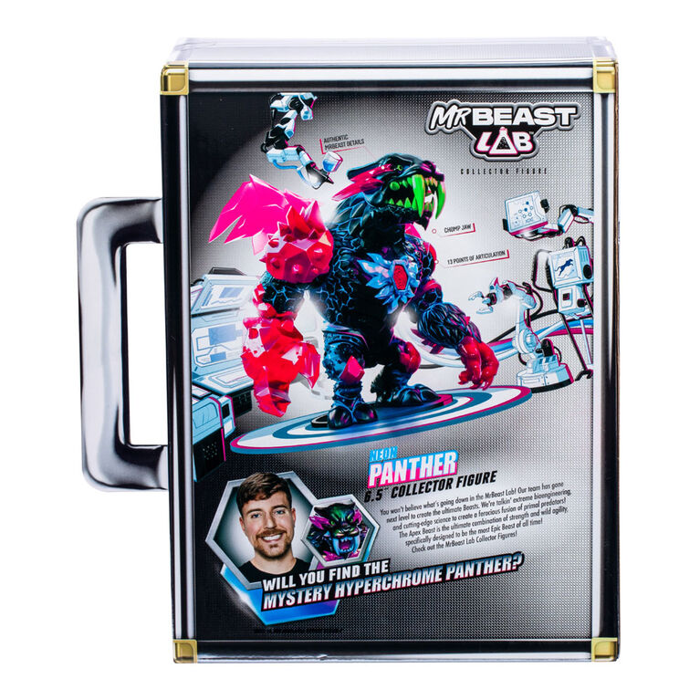 مستر بيست لاب النمر نيون مجسمات الحيوانات MrBeast Lab