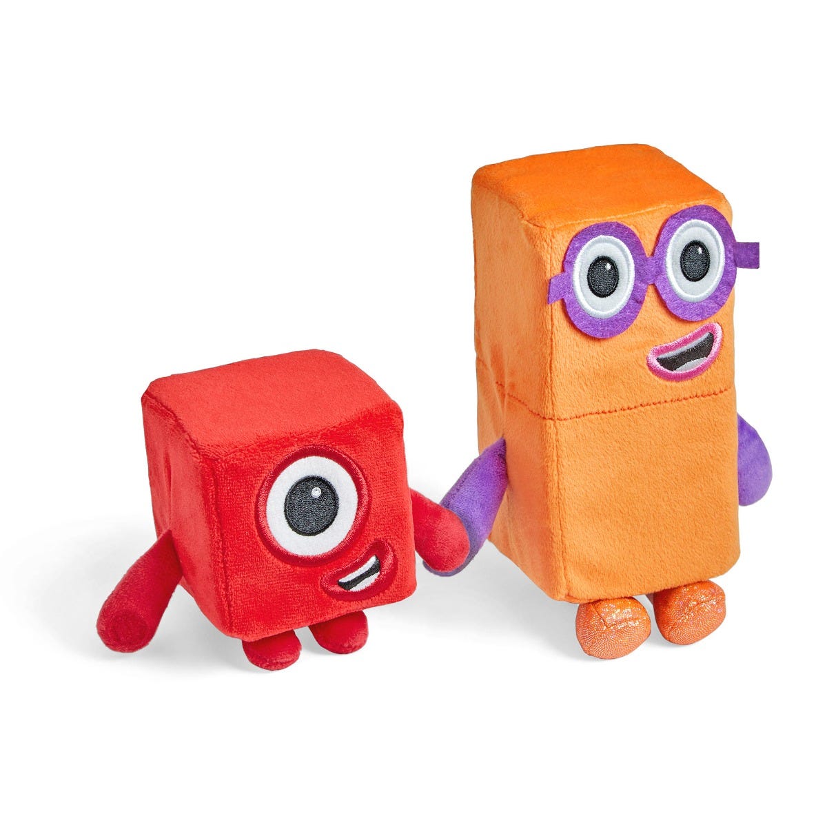 نمبر بلوكس واحد واثنان ألاصدقاء المرحون الالعاب القطنية Numberblocks