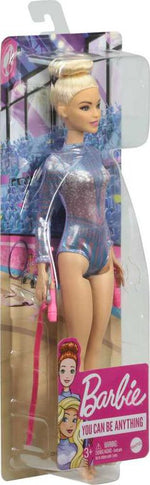باربي دمية لاعبة الجمباز دمية مع اكسسوارات Barbie