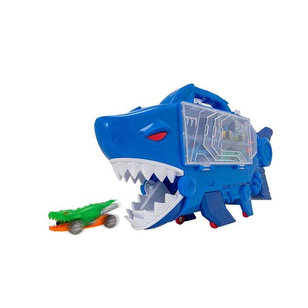 تيمسترز لعبة مركبة القرش المدمرة ناقلة سيارات Teamsterz