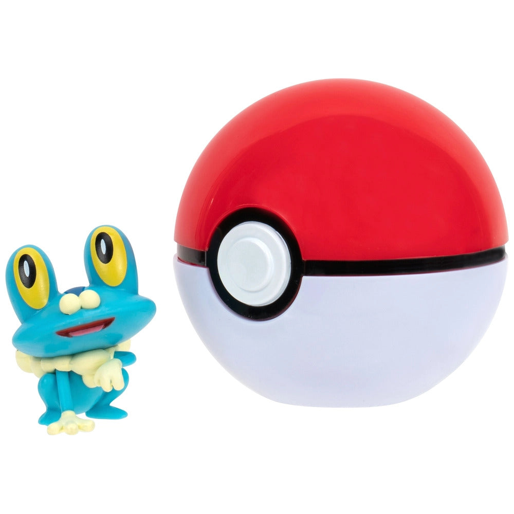 بوكيمون مجسم فروكي مع كرة بوك شخصيات كرتونية Pokemon