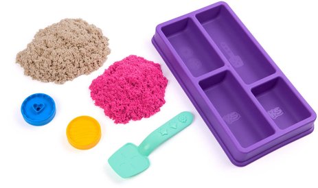 كينتيك ساند صندوق بسكويت الرمل تشكيل الرمل Kinetic SAND