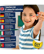 ساينس 4 يو مجموعة أدوات العلوم لمصنع أقلام التلوين تعليمي تفاعلي Science 4 You