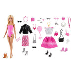 باربي تقويم فاب للمجيء دمية مع اكسسوارات Barbie