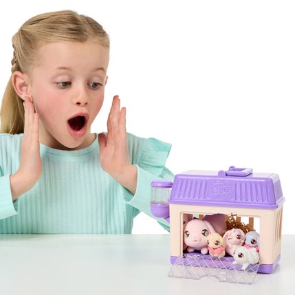 ليتل لايف بيتس لعبة مفاجأة الأرانب مجسمات الحيوانات Little Live Pets