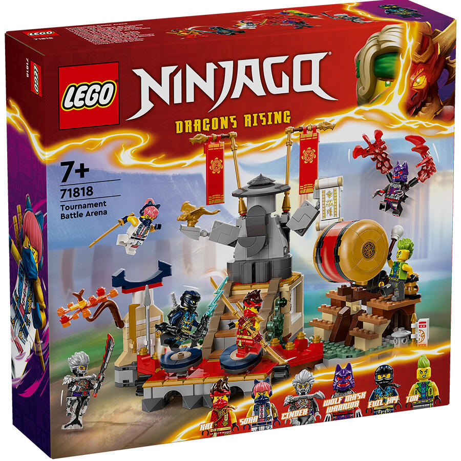 ليجو نينجاغو لعبة بطولة باتل أرينا مكعبات التركيب LEGO