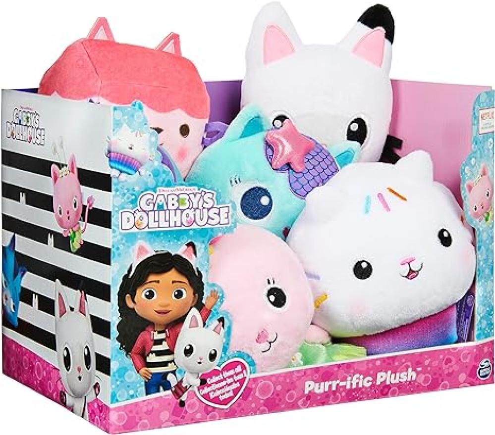 غابي دول هاوس بيور فيك القطنية اشكال متنوعه الالعاب القطنية Gabby Dollhouse