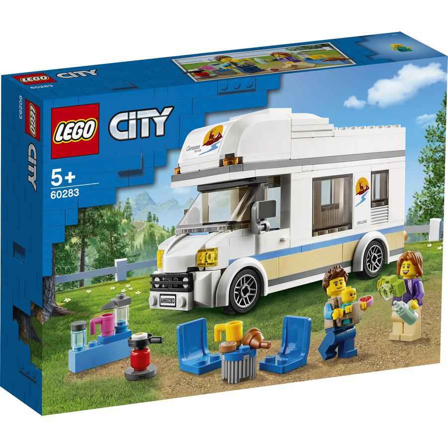 ليجو سيتي مجموعة بناء عربة التخييم للعطلات مكعبات التركيب LEGO