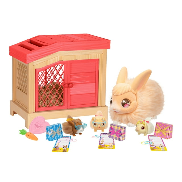 ليتل لايف بيتس لعبه الأرنب مجسمات الحيوانات Little Live Pets