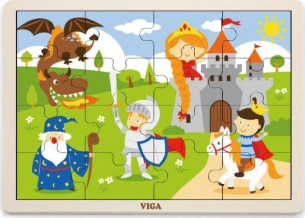 فيجا لعبة بزل قلعة خيالية 16 قطعة العاب البزل VIGA