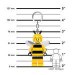 ليجو اي كيو سلسلة مفاتيح فتاة النحلة مكعبات التركيب LEGO