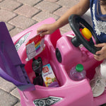 ستيب 2 سيارة دفع للاطفال بوش اراوند وردي مركبات الدف Step2