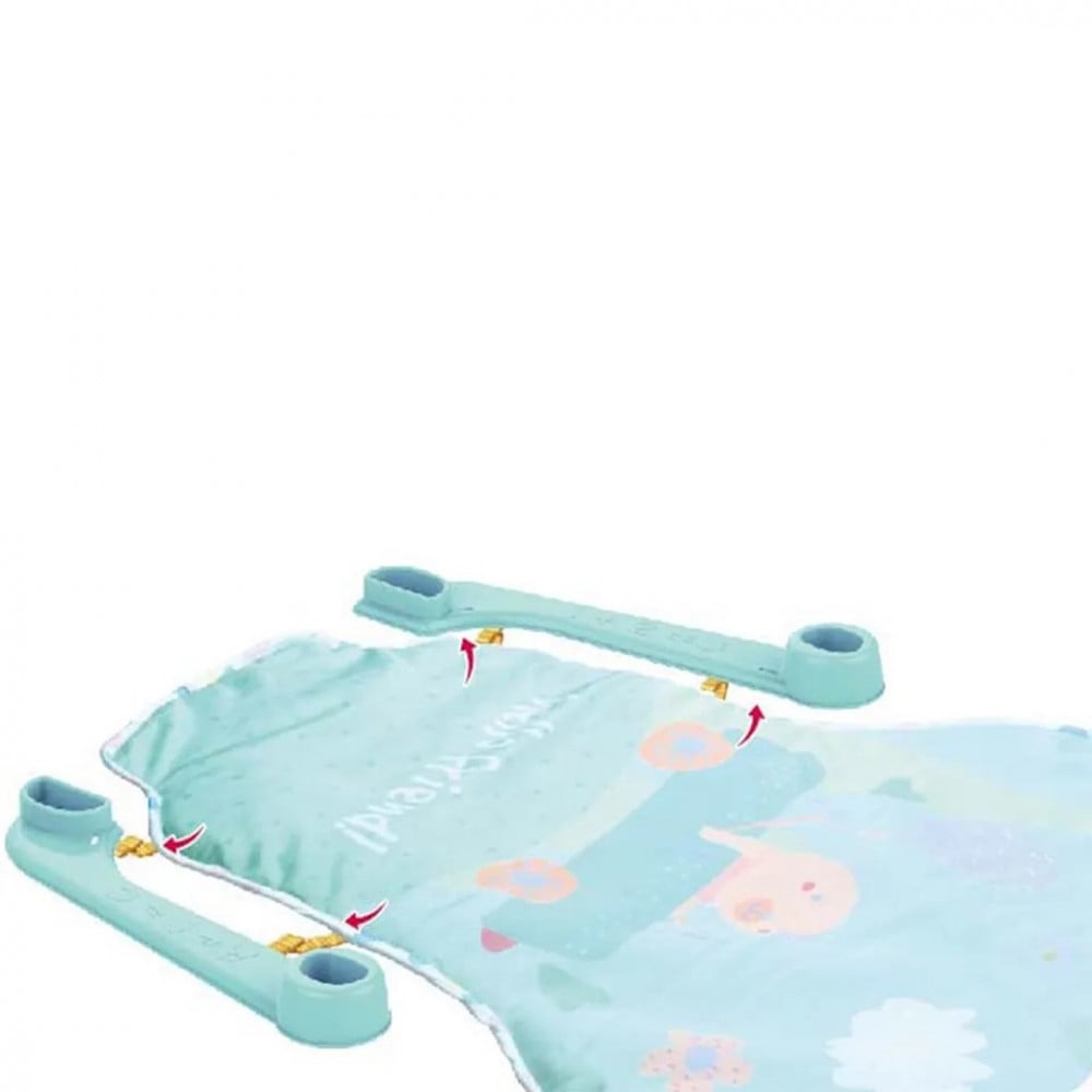 هوانجر مفرش مواليد مع العاب بيانو 2 في 1 الوان متنوعة بساط للمواليد HUANGER