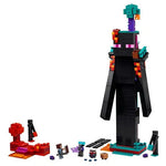 ليجو 21279 ماين كرافت لعبة بناء برج إندرمان مكعبات التركيب Minecraft
