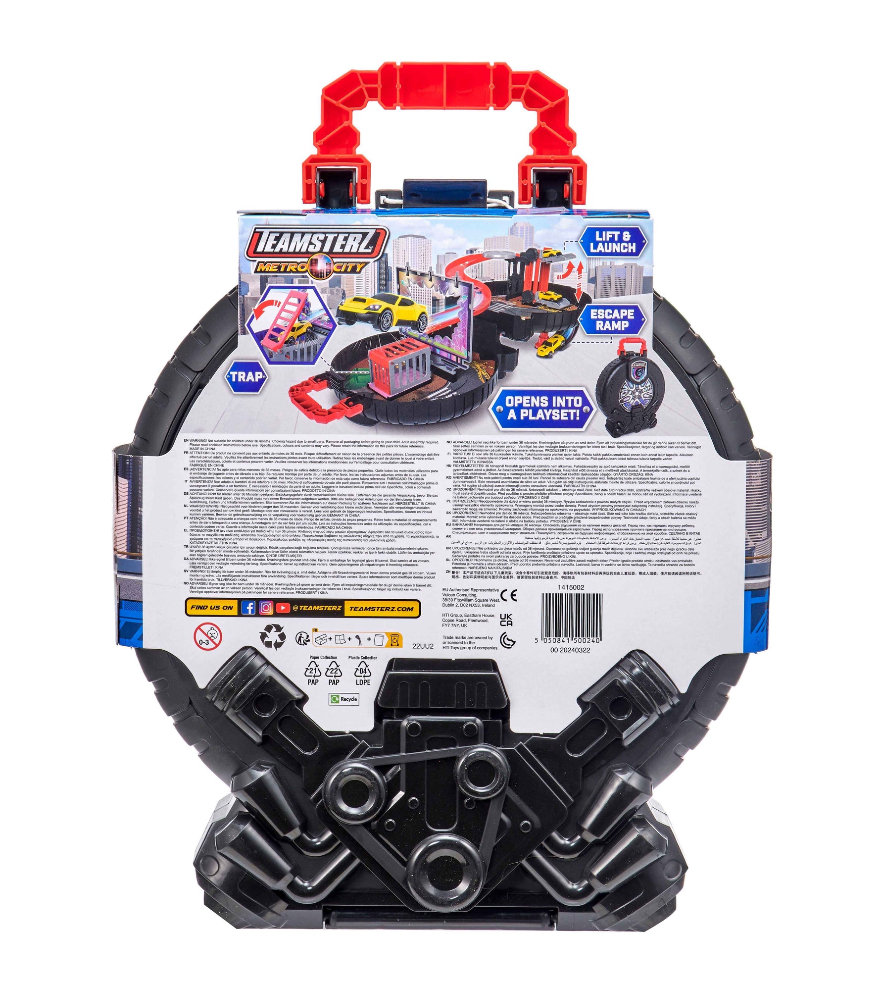 تيمسترز عجلة مترو سيتي باكواي ليكيسيتي مركبات مع مسار Teamsterz