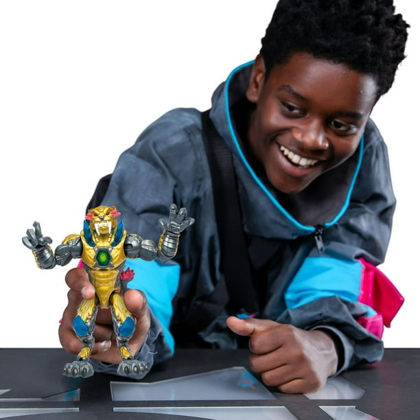 مستر بيست لاب غرفة الطفرات النمر الذهبي مجسمات الحيوانات MrBeast Lab