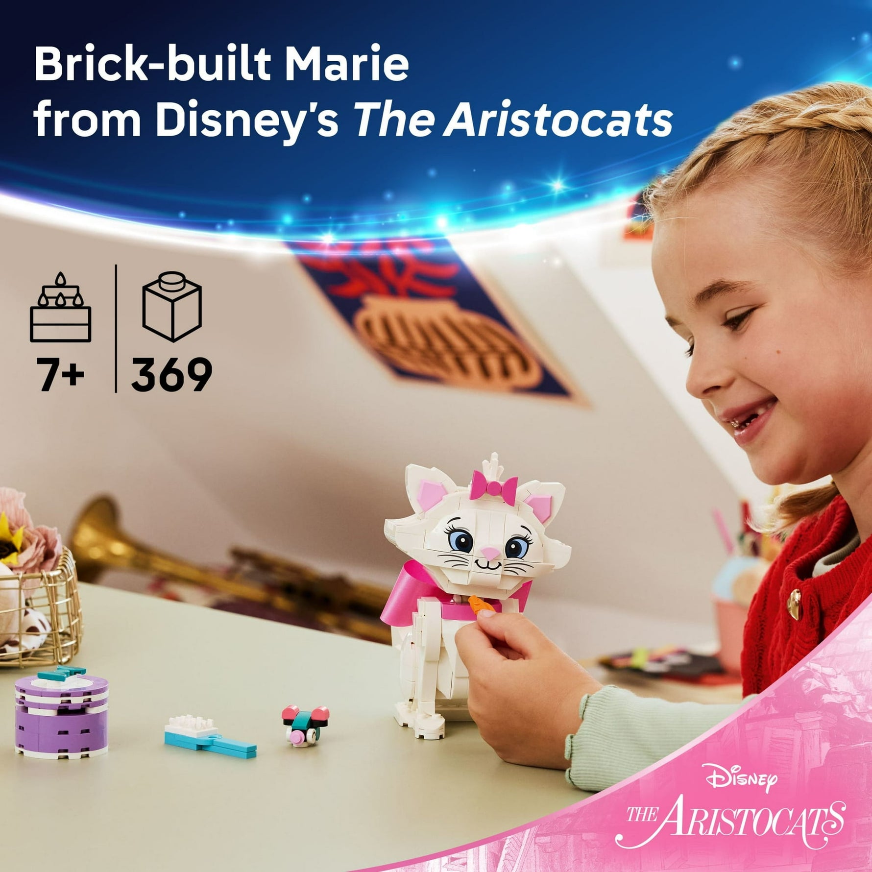 ليجو 43286 ديزني ماري المحبوبة مكعبات التركيب LEGO