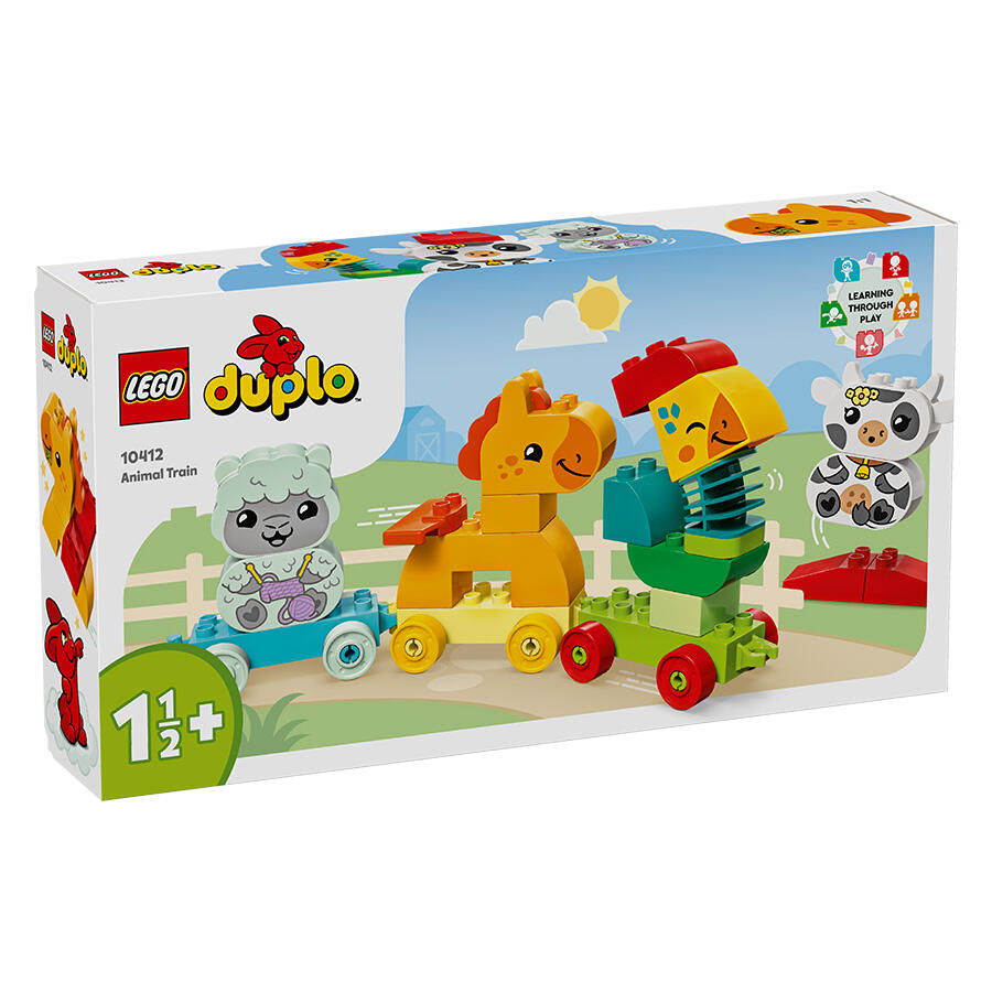 ليجو دوبلو لعبة مكعبات بناء قطاري الاول مكعبات التركيب LEGO