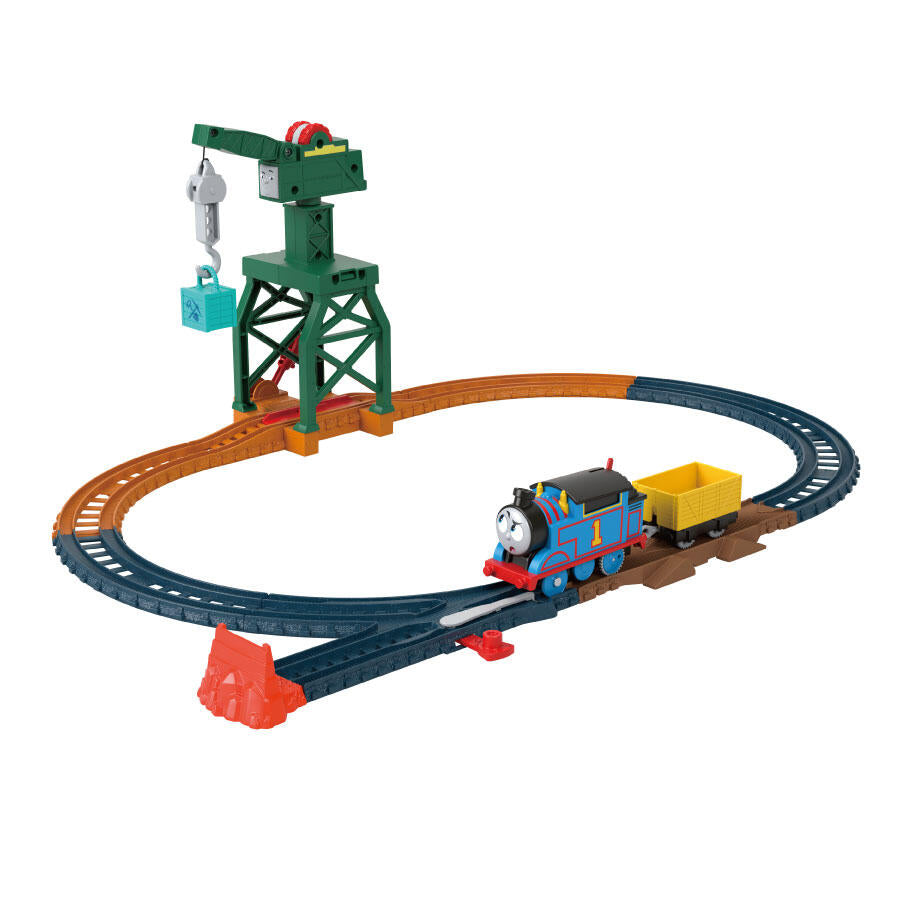 توماس طقم مسارات قطار ورافعة متنوع مركبات مع مسار Thomas and Friends