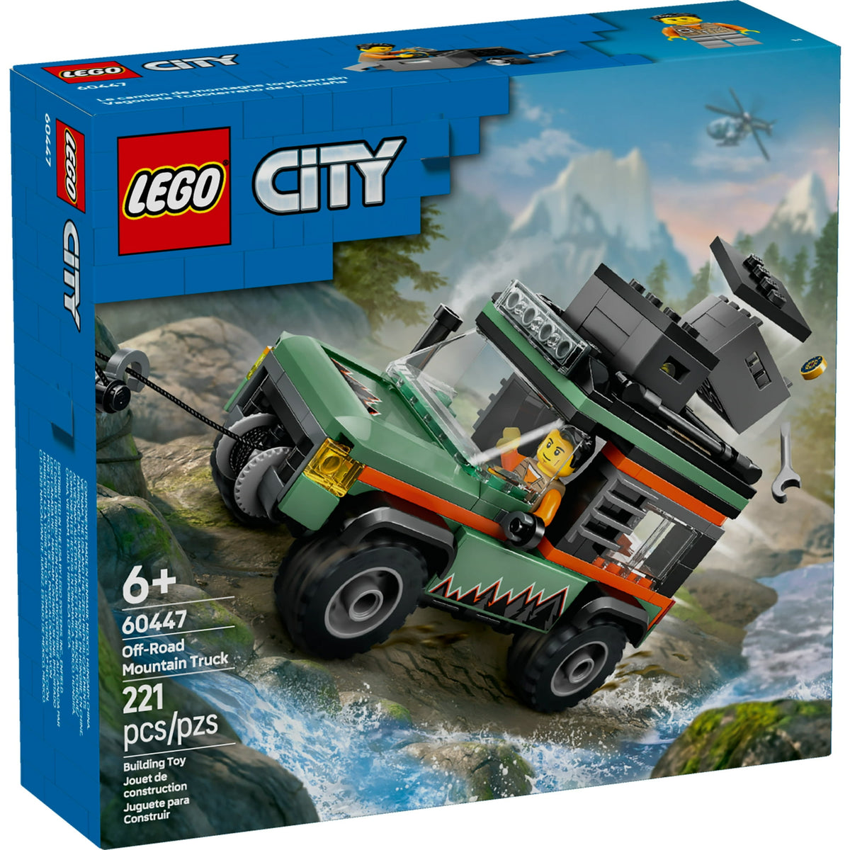 ليجو 60447 سيتي شاحنة الجبال مكعبات التركيب LEGO