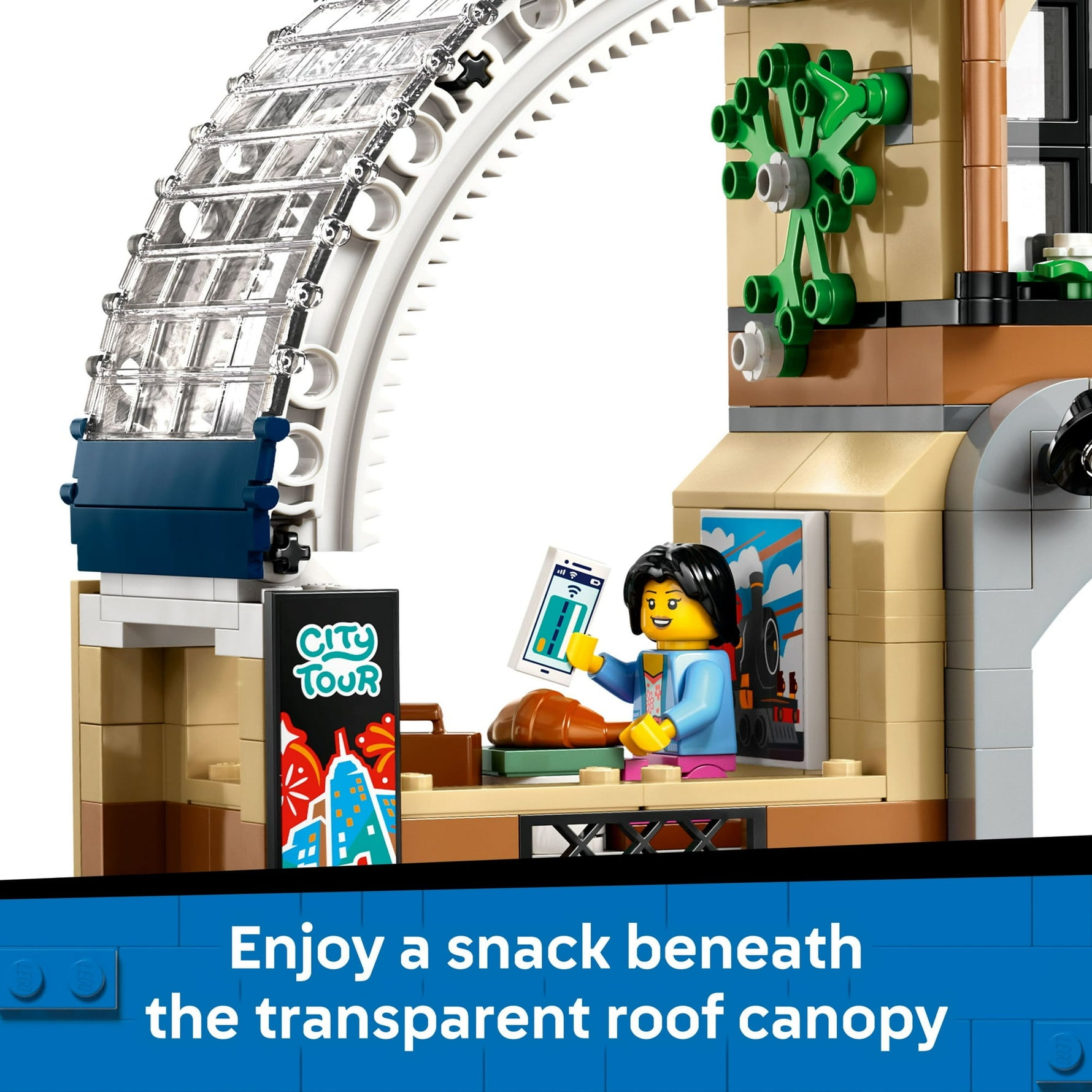 ليجو 60469 سيتي محطة القطار المركزية مكعبات التركيب LEGO