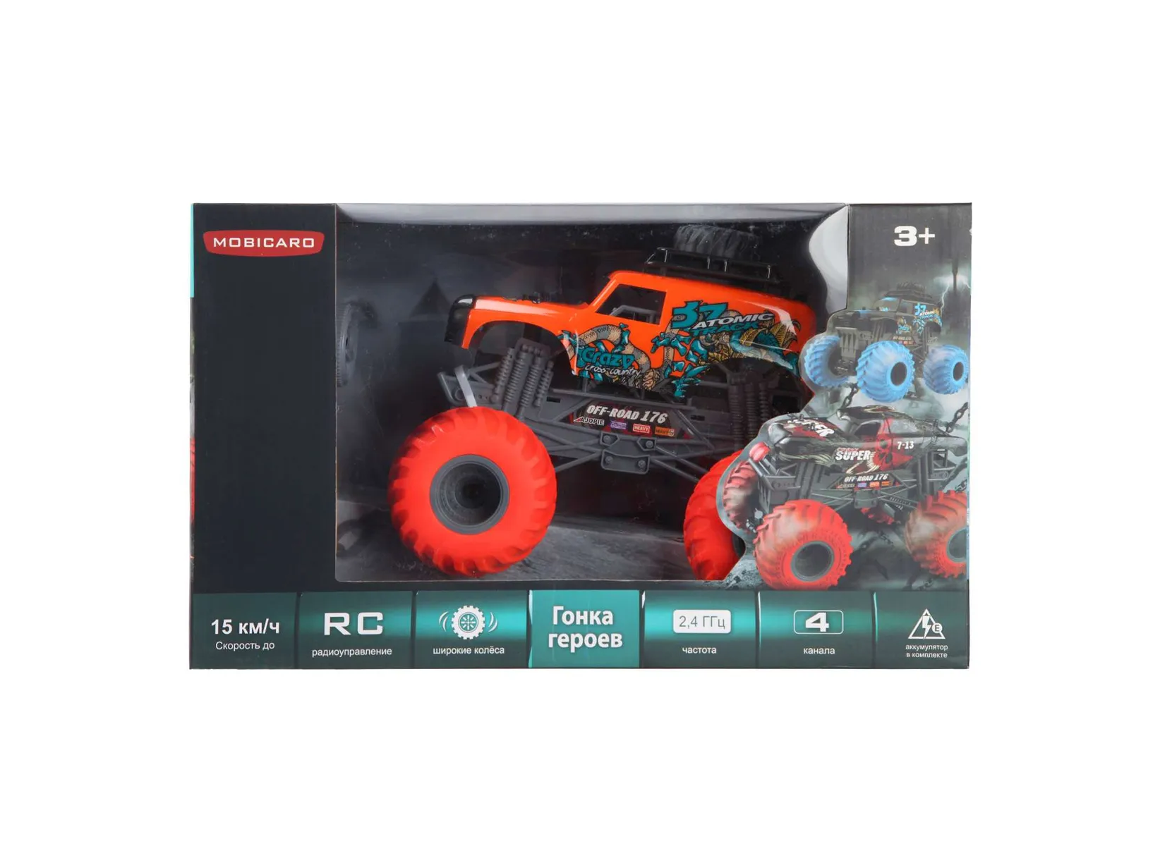 كرازون شاحنة الطرق الوعرة ريموت كنترول مركبات الأطفال Crazon