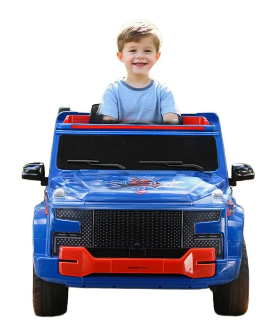 مارفل سيارة بيك أب سبايدرمان رباعية الدفع سيارة كهربائية Mesucca