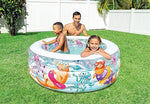 انتكس حوض سباحة قابل للنفخ للاطفال المسابح الخارجية Intex