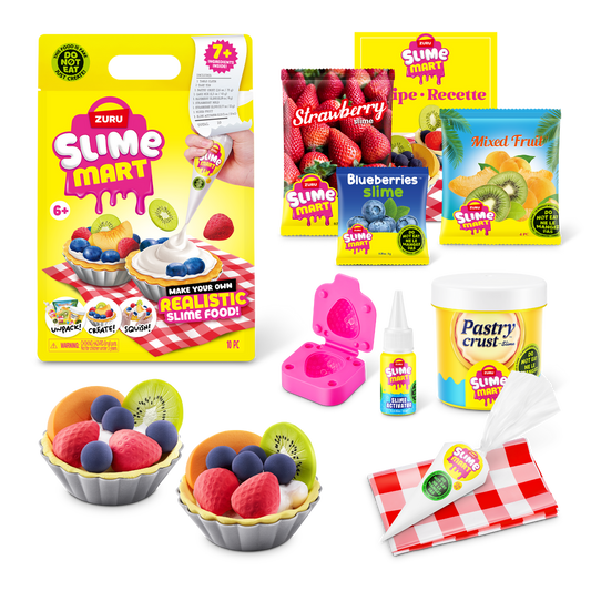 سلايم مارت شنطة تارت الفاكهة سلايم Zuru