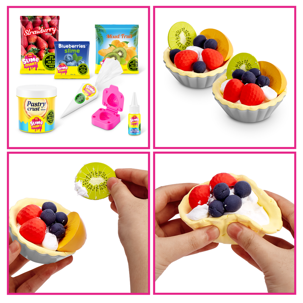 سلايم مارت شنطة تارت الفاكهة سلايم Zuru