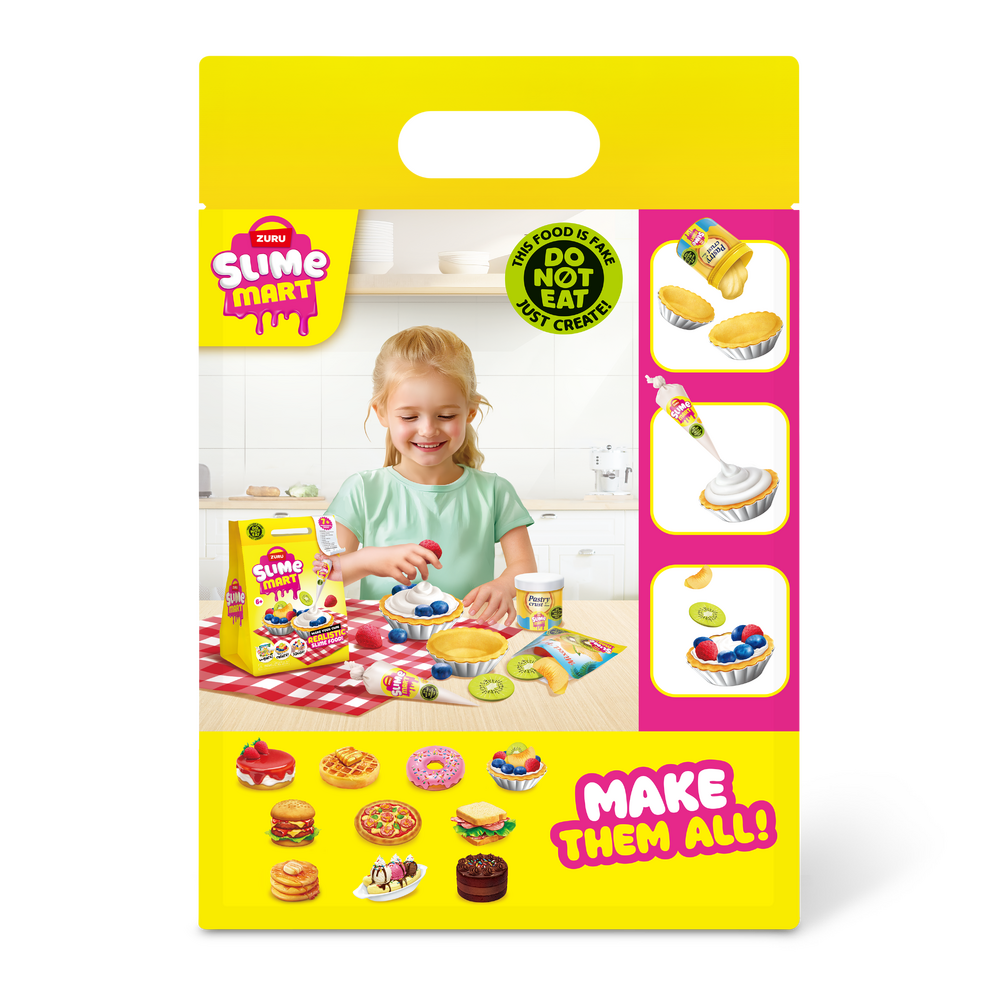 سلايم مارت شنطة تارت الفاكهة سلايم Zuru