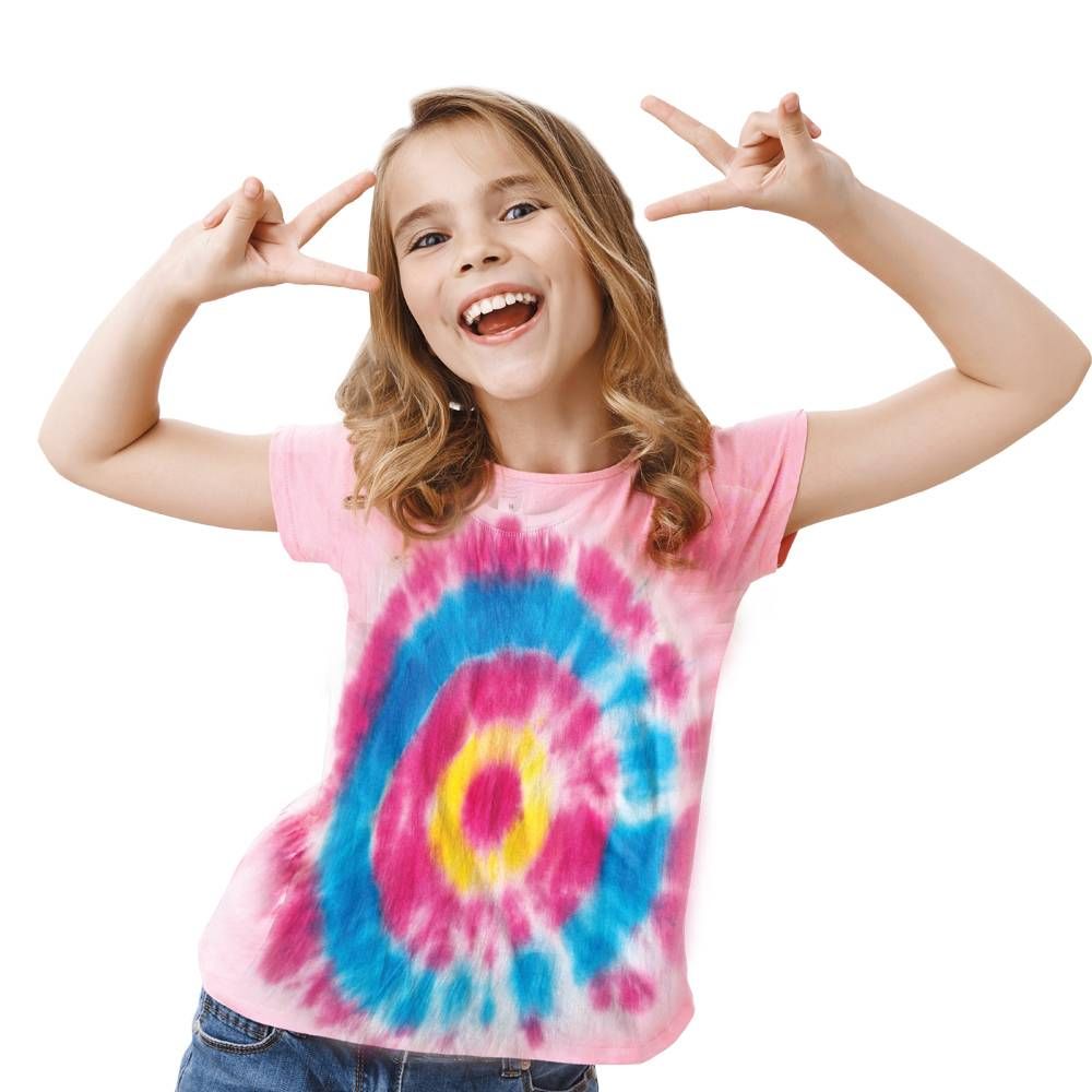 تاي دي ابتكر قميصك العصري المصبوغ رسم و تلوين Tie-Dye