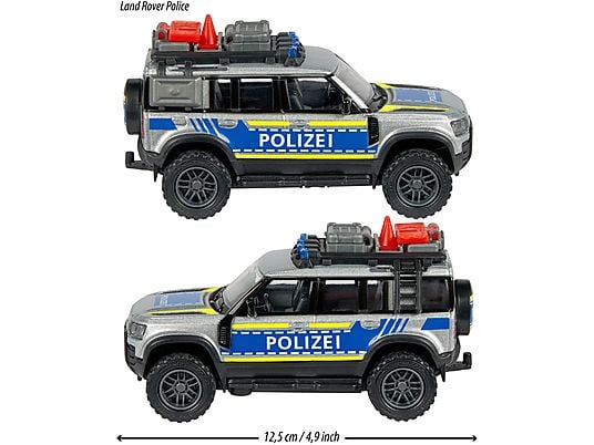 ماجوريت سيارة الشرطة لاند روفر مركبات الأطفال Majorette