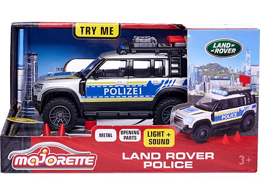 ماجوريت سيارة الشرطة لاند روفر مركبات الأطفال Majorette