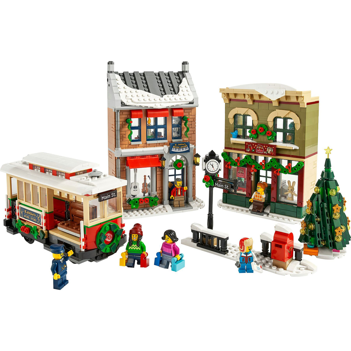 ليجو 10308 شارع عيد الميلاد الرئيسي مكعبات التركيب LEGO