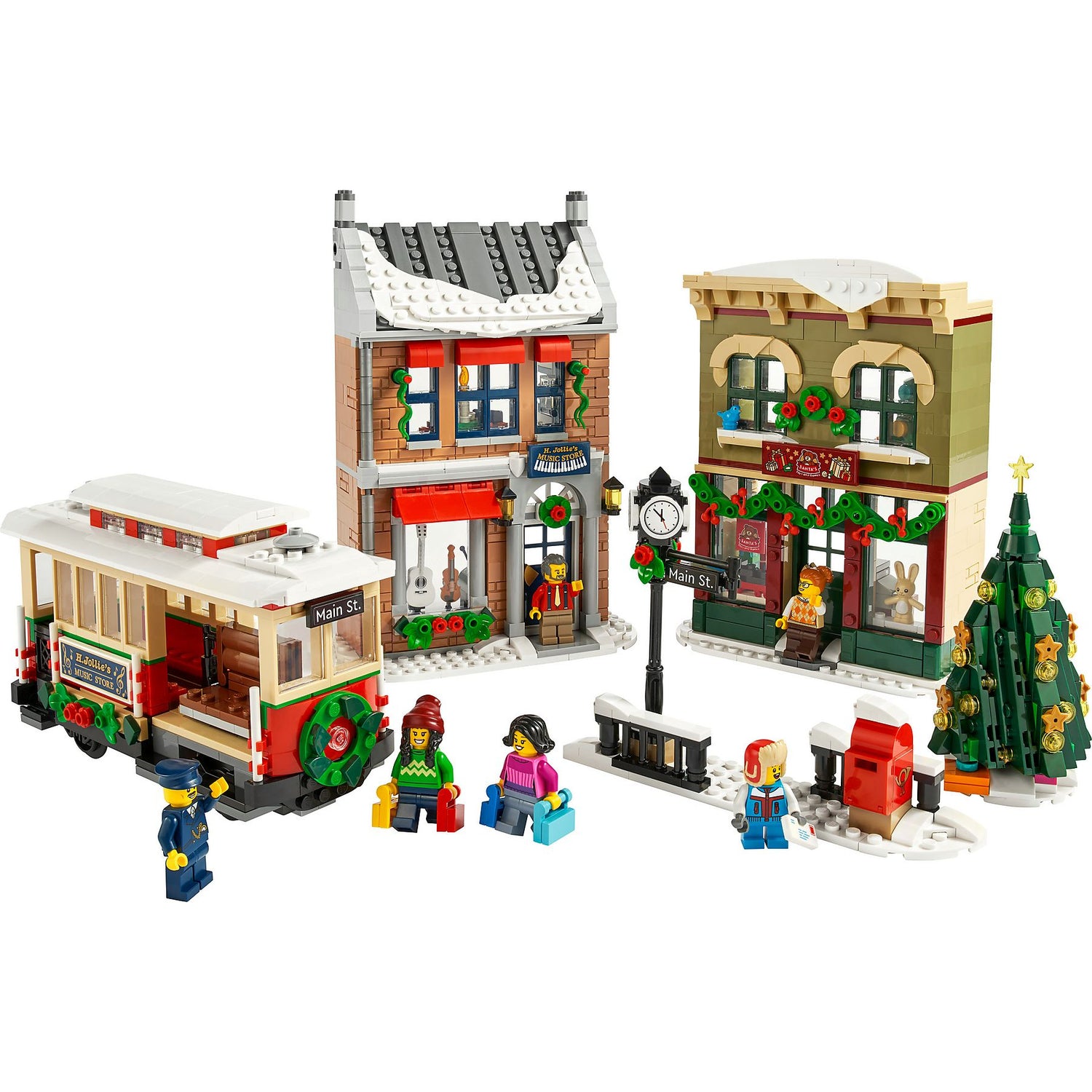 ليجو 10308 شارع عيد الميلاد الرئيسي مكعبات التركيب LEGO