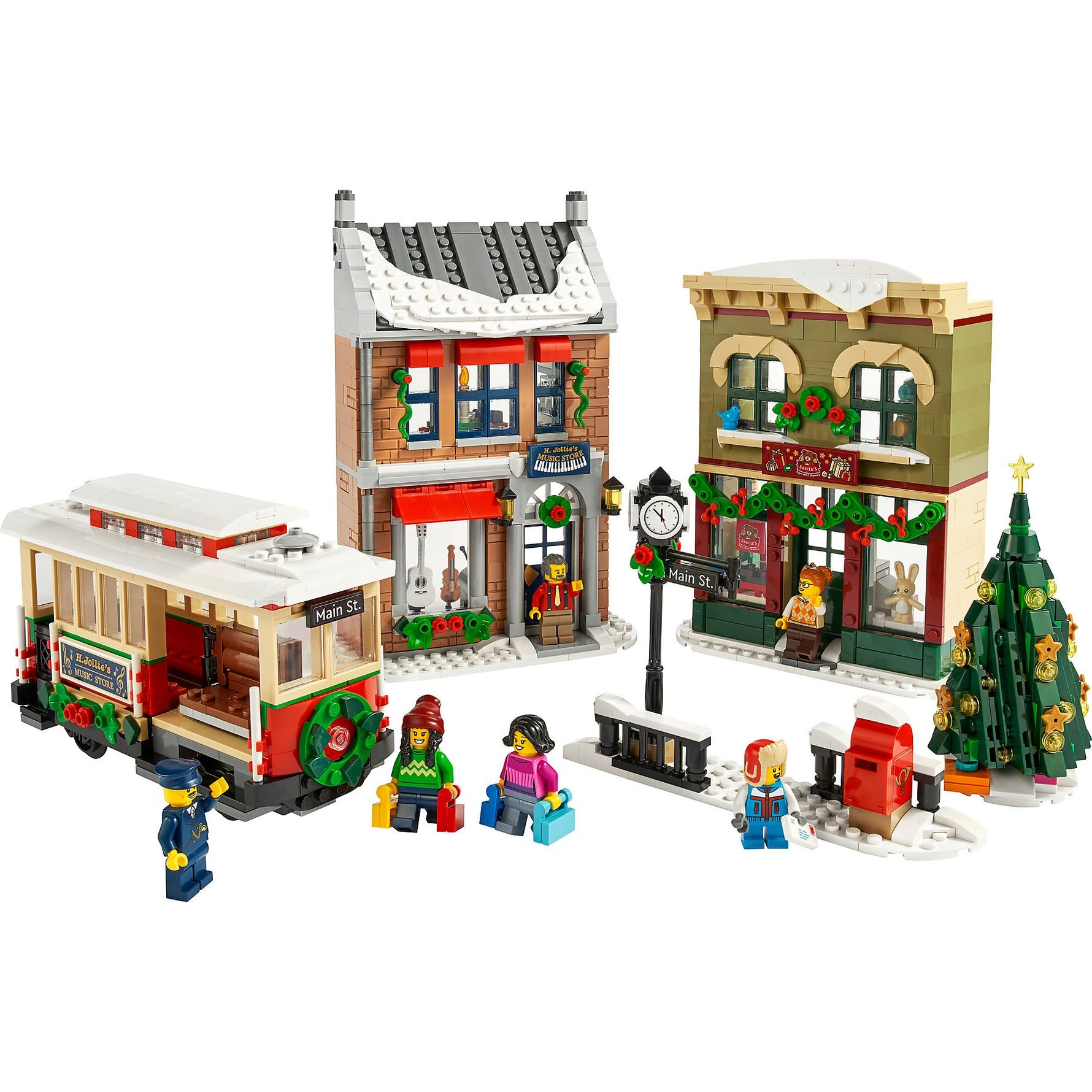 ليجو 10308 شارع عيد الميلاد الرئيسي مكعبات التركيب LEGO