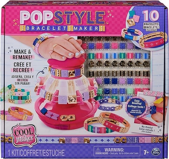 كول ميكر صانعة الأساور بوب ستايل والعاب الفنون والحرف اليدوية الخرز والاكسسوارات Cool Maker