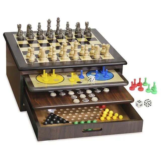 أمباسادور بيت العاب خشبي ديلوكس كرافتس العاب لوحية Ambassador