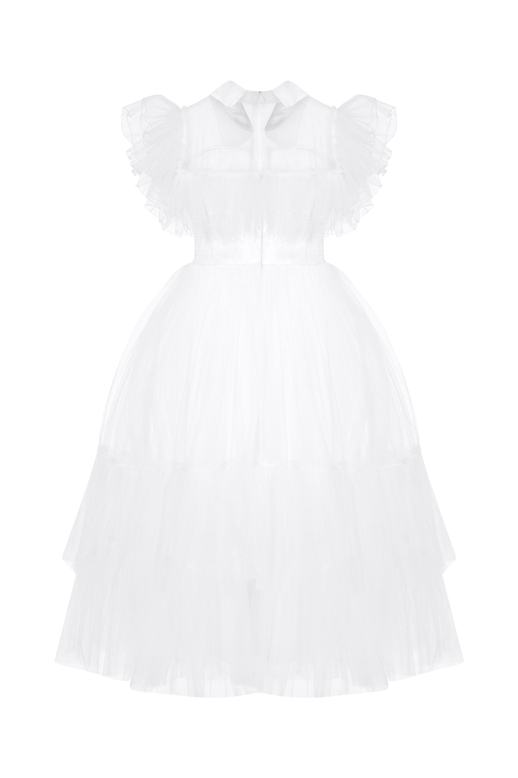 فيري لاند فستان وينسداي أبيض 11-12 ملابس الأميرات Fairy Land