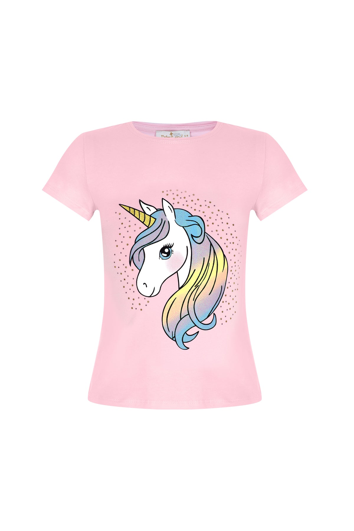 فيري لاند تي شيرت يونيكورن وردي 5-6 ملابس الأميرات Fairy Land