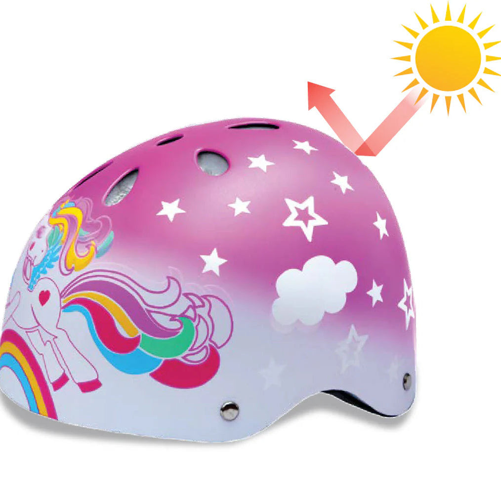 ستريت جام خوذه حماية أبيض و وردي اكسسوارات الدراجة Street Jam