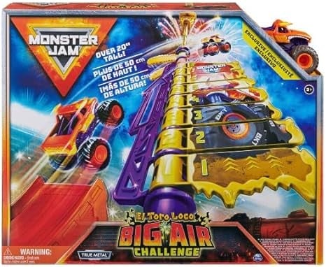 مونستر جام مجموعة لعب البهلوانية مع سيارة مركبات مع مسار Monster Jam