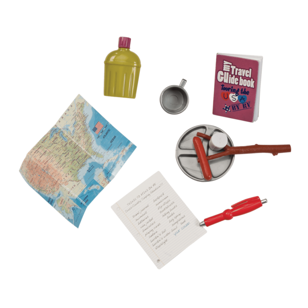 اور جينيريشن دميه شانون مع كتاب 46سم دمية مع اكسسوارات Our Generation