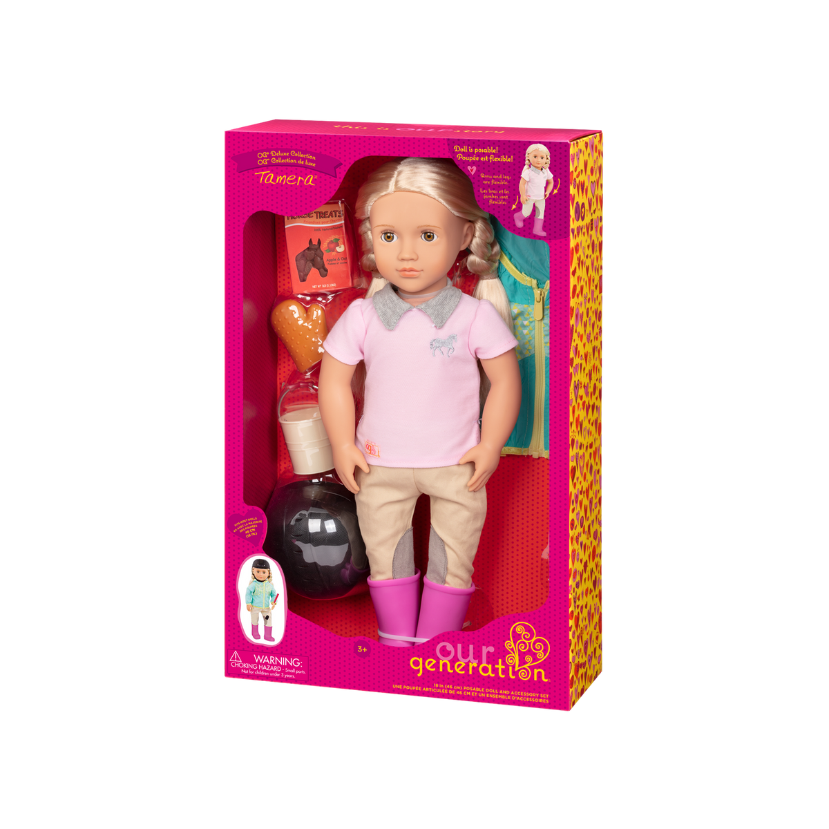 أور جينيريشن الفارسة تاميرا 46سم دمية مع اكسسوارات Our Generation