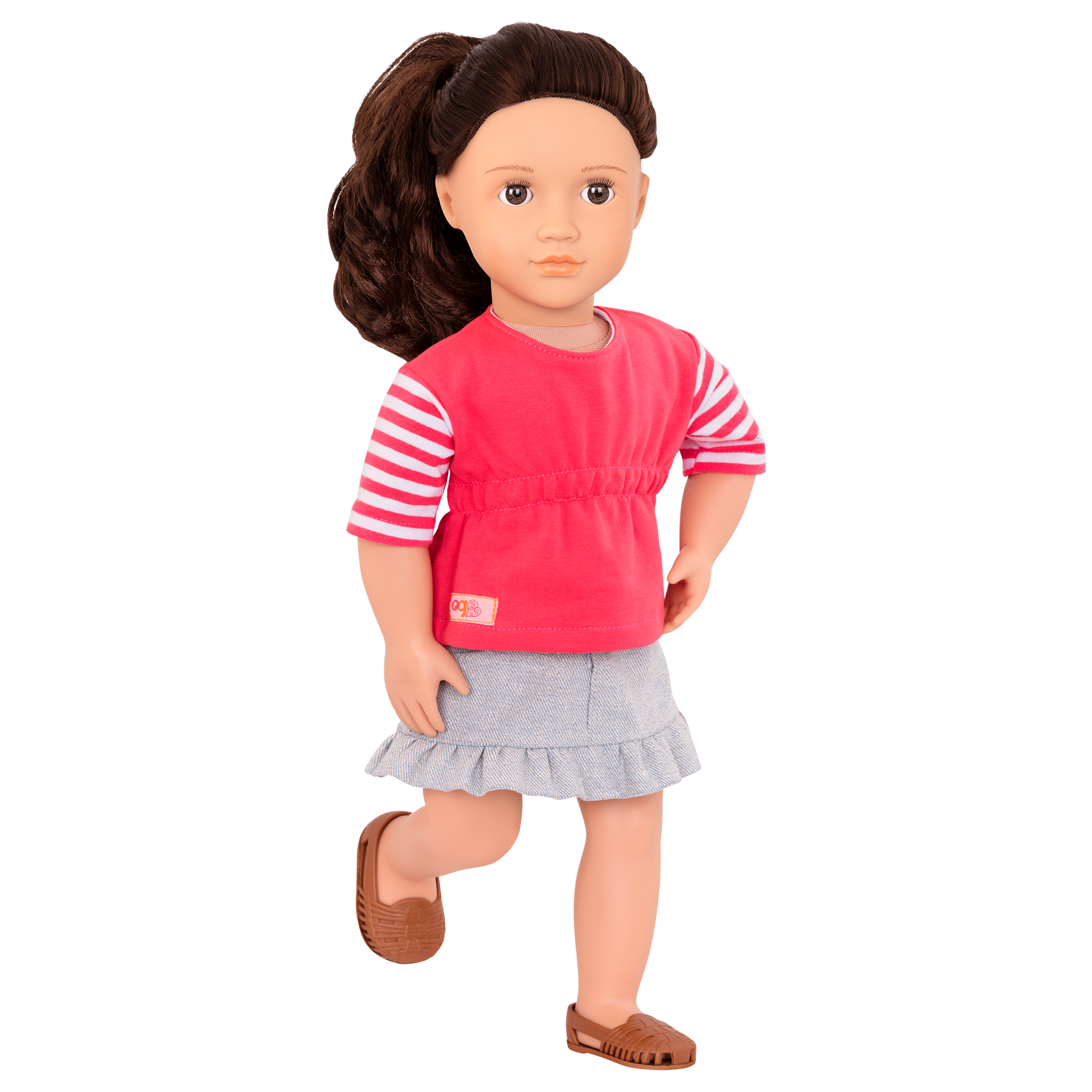 اور جينيريشن دمية ريانا شاحنة الطعام 46سم دمية مع اكسسوارات Our Generation